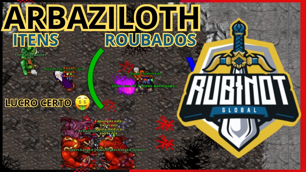 TIBIA - COMO FAZER A MELHOR ROD E BOW DO JOGO ANTES DOS ITENS SANGUINE