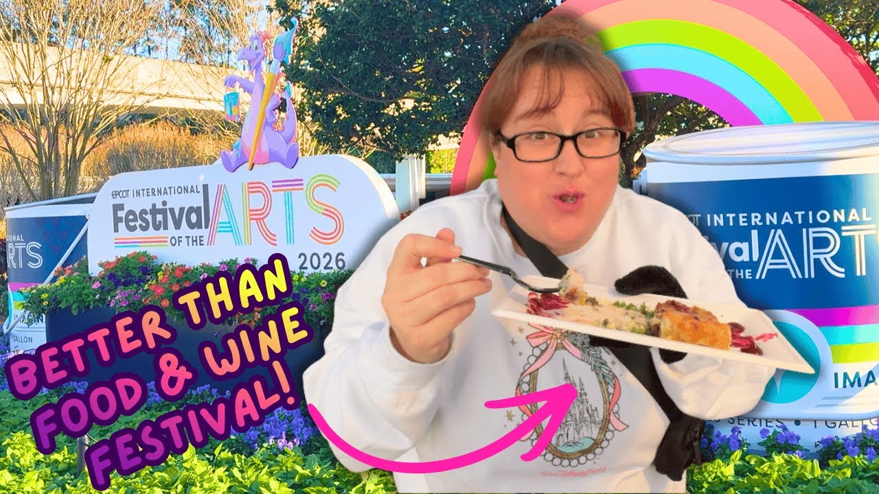 EPCOT Festival of the Arts 2026 VLOG | Food, Art & Broadway Fun