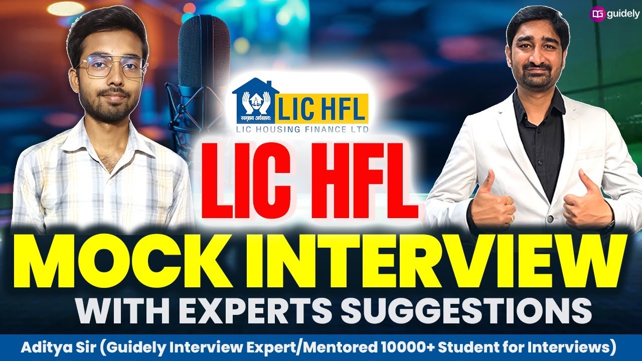 LIC HFL Jr. Assistant Interview Preparation | Mock Interview with Expected Questions By Aditya Sir
