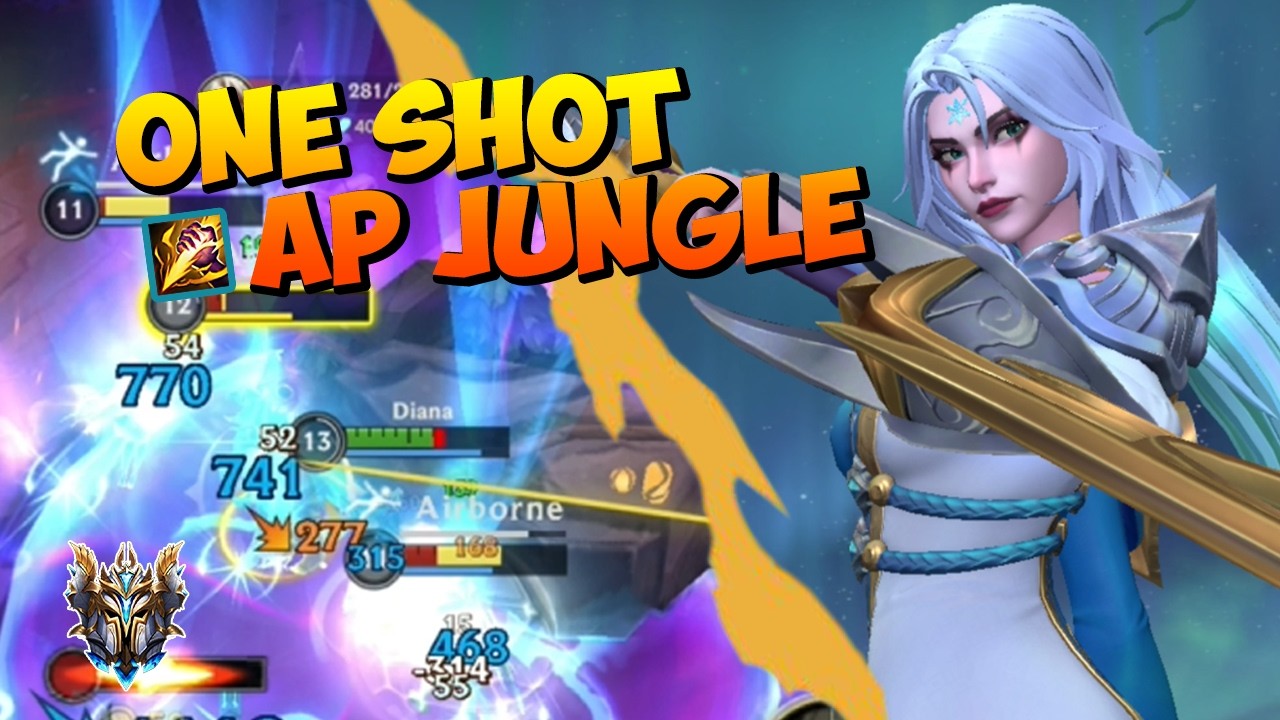 WILD RIFT DIANA JUNGLE - THE AP ASSASSIN