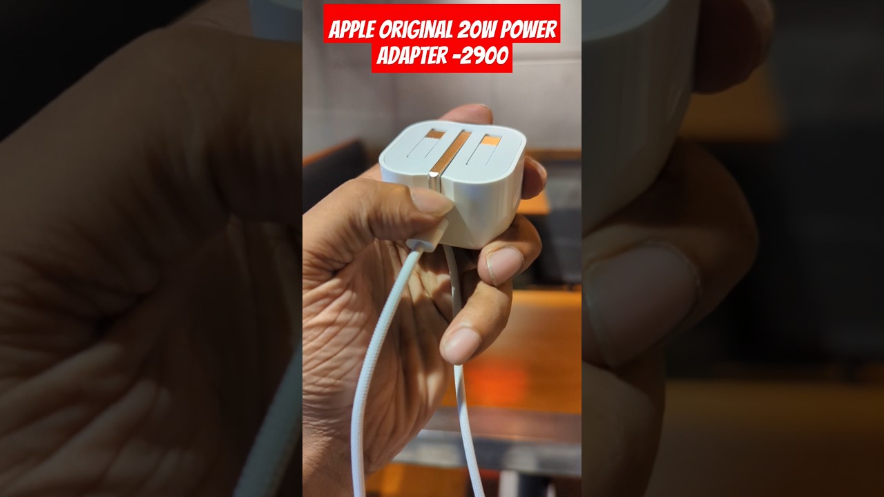 how to check authentic apple charger || apple 20w charger price in bangladesh@techgallery2.0 #tech