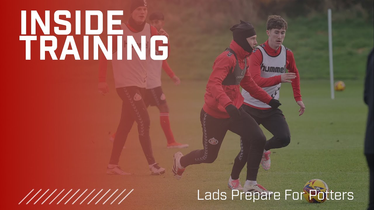 Inside Training | Lads Prepare For Potters