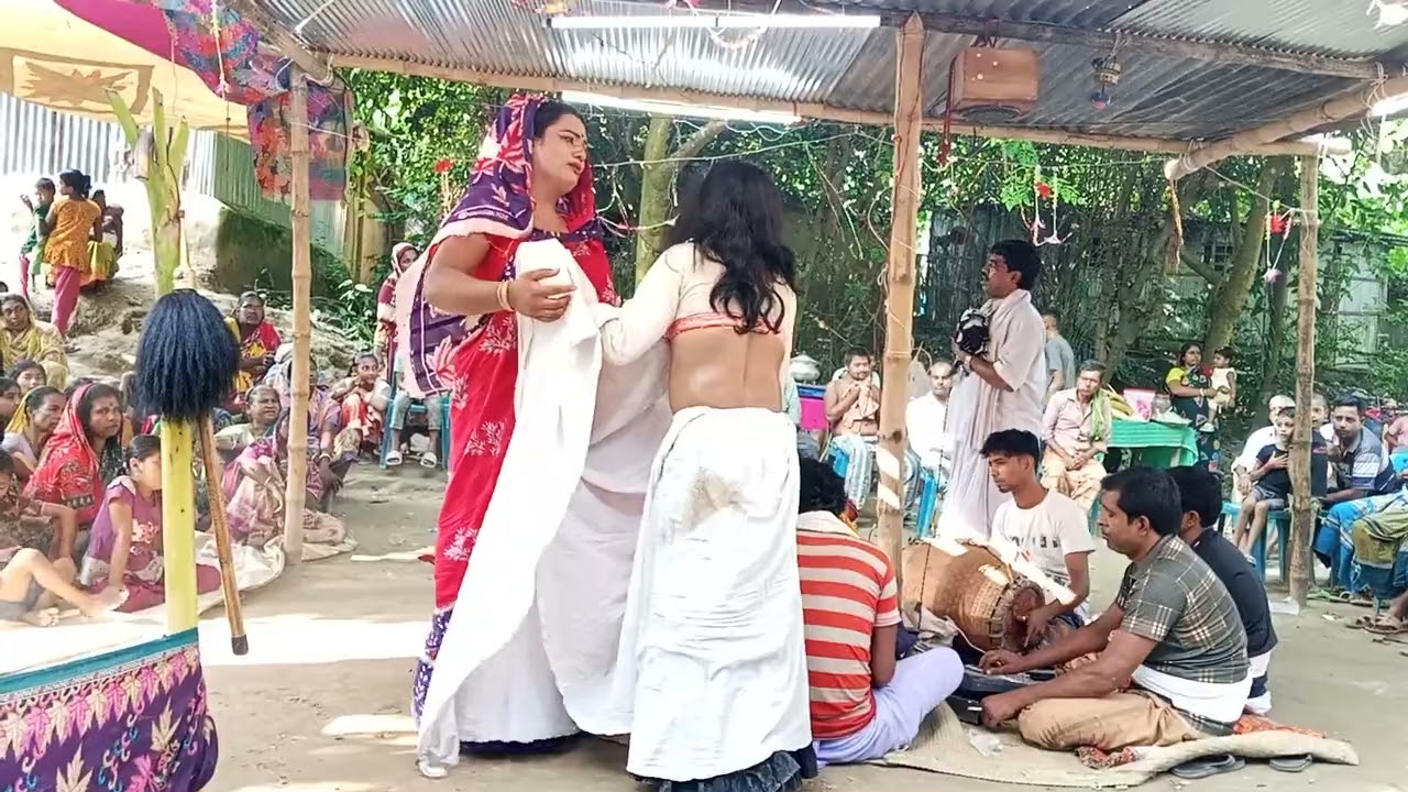 ভাসান গান কুষ্টিয়া  ভেড়ামারা কন্ঠো সিল্পি মিজু 