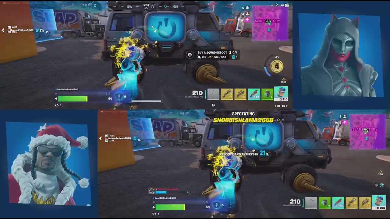 Playing fornite blitz with my mom