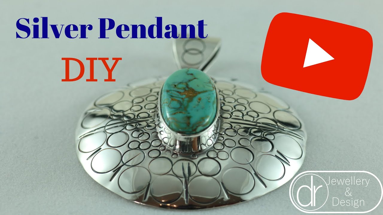 Silversmithing - Making A Stamped Silver Pendant