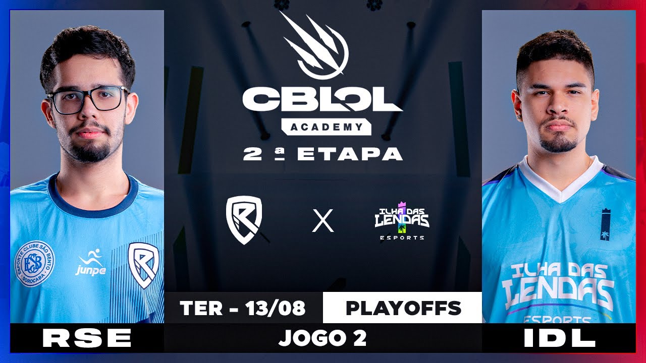 IDL E-SPORTS x RISE GAMING | Jogo 2 - MD5 | Playoffs CBLOL Academy 2024