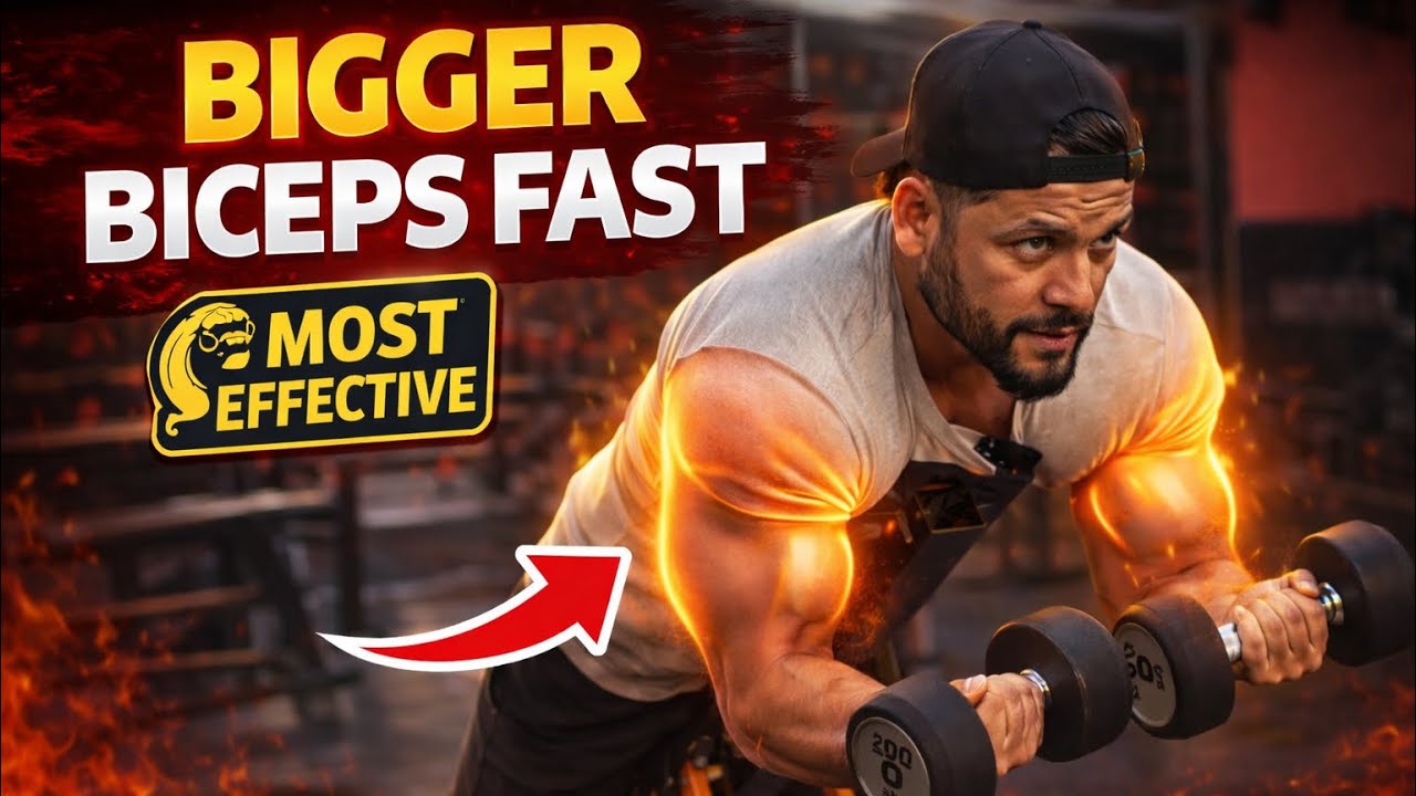 Bigger Biceps FAST (Most Effective Exercise) 