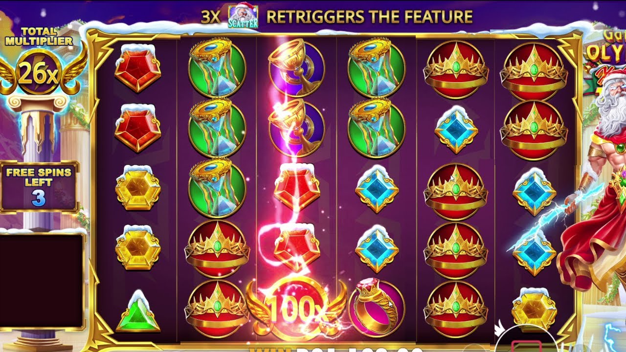 GATES OF OLYMPUS XMAS 1000 MASSIVE HITS
