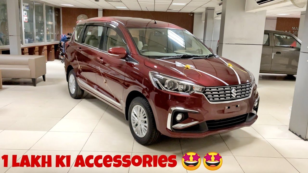 2021 Ertiga Vxi Modified with ₹ 1 Lakh Accessories by Dealership