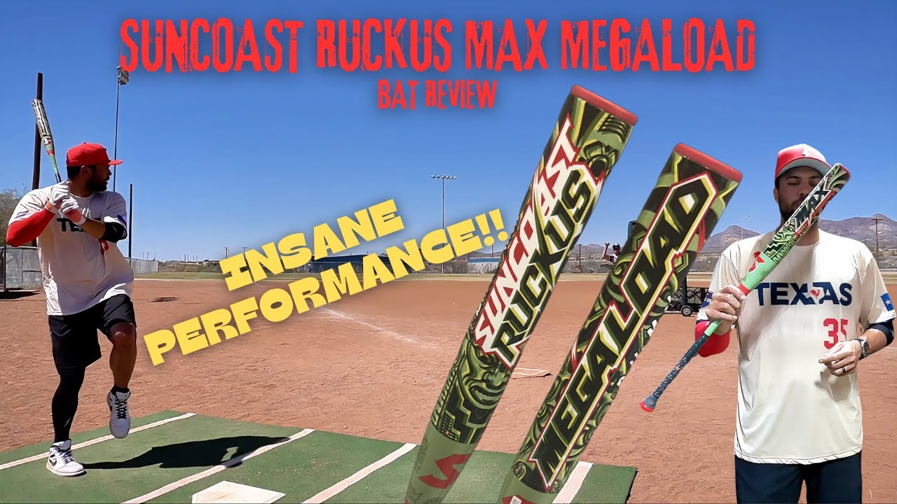 Suncoast Ruckus Max Megaload Bat Review | This bat is GOOOOD | USSSA Slowpitch Bat Review