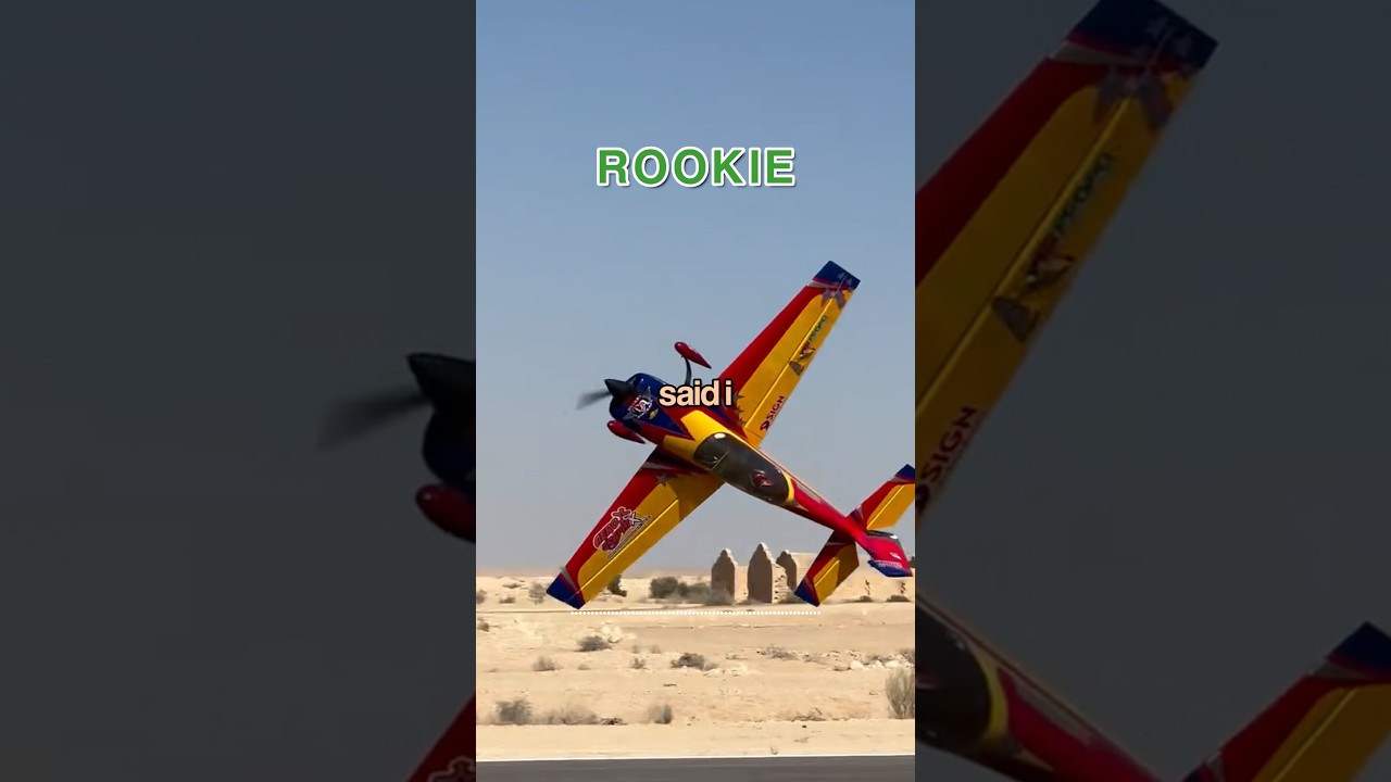 Rookie BECOMES A Stunt Pilot 😳