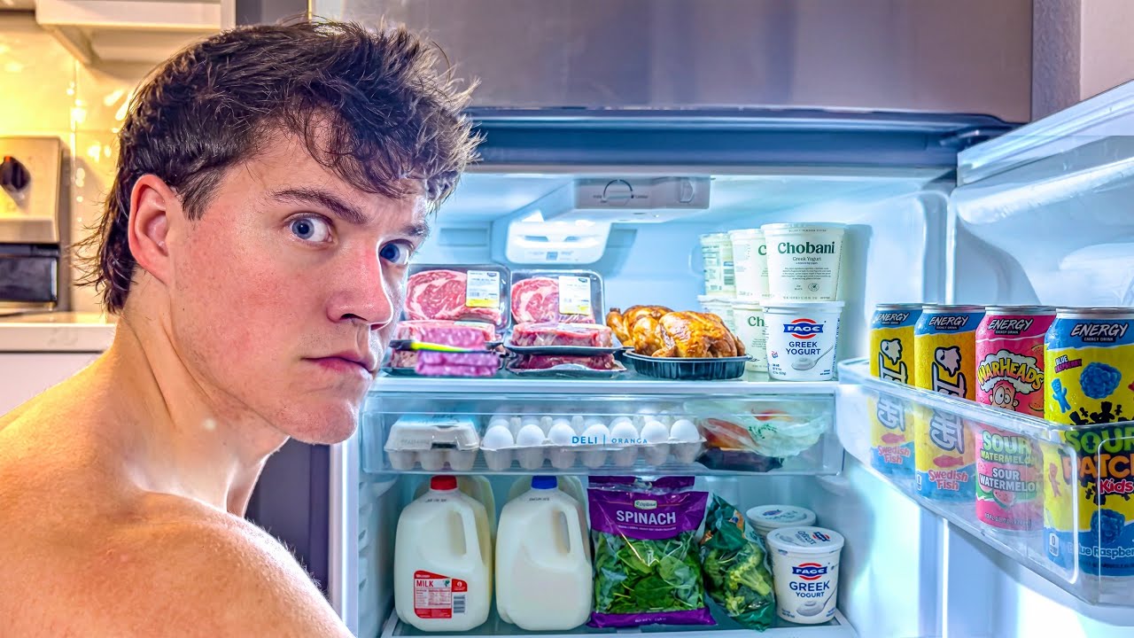 I Tried Eating EVERYTHING in My Fridge