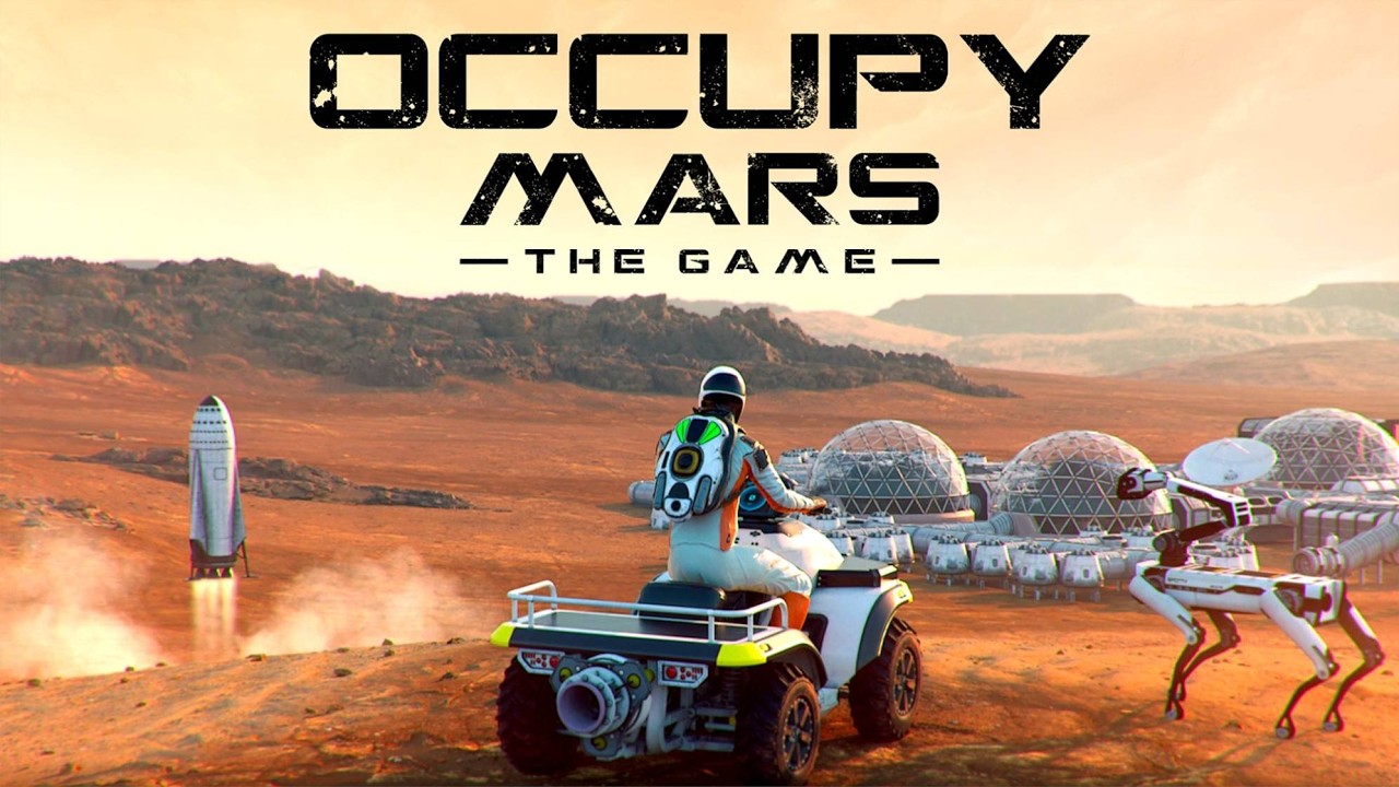 Occupy Mars The Game - строим базу и выживаем на Марсе после катастрофы! (часть 1)
