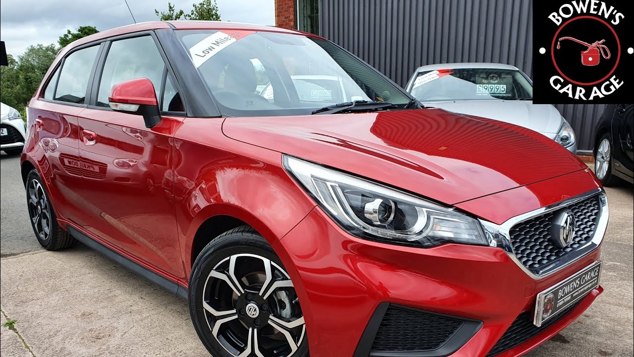 2019 (69) MG3 1.5 VTi Excite 5Dr in Ruby Red. 1736 Miles.Apple Car Play.Warranty 'til Nov 2022 £9495