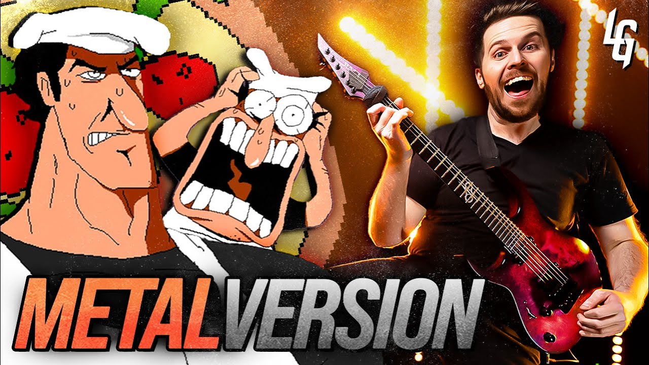 Pizza Tower - It's Pizza Time goes harder 🤘 Metal Version 🎶