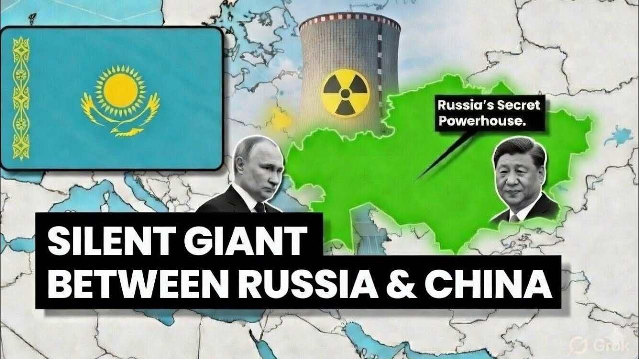 Казахстан за 5 минут | Крупнейшая в мире страна, не имеющая выхода к морю