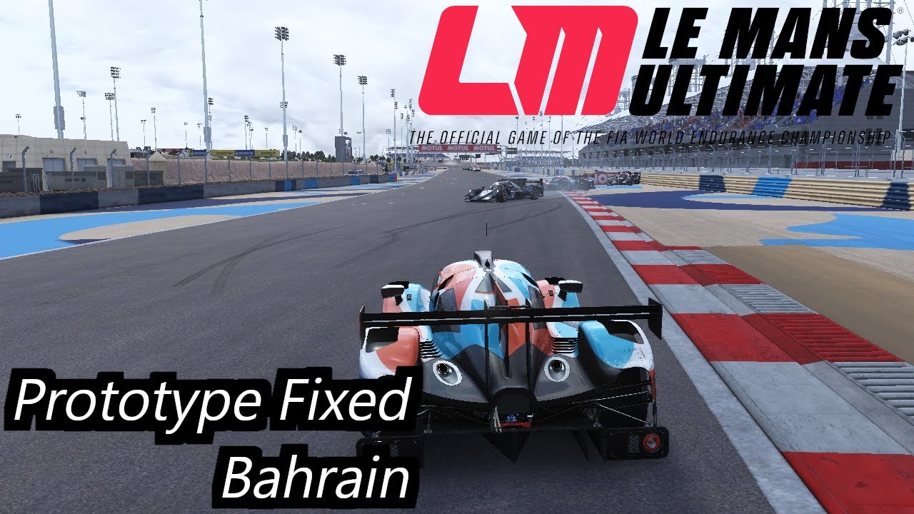 First Running With The Ginetta LMP3 | Le Mans Ultimate | Prototype Fixed - Bahrain