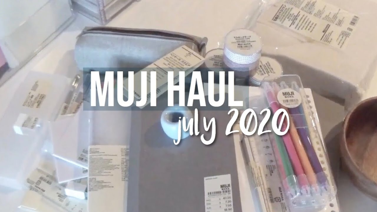 🌷 huge muji haul