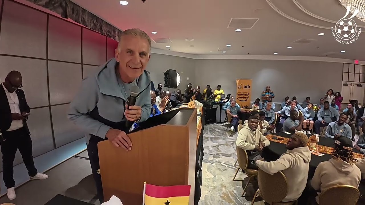 SEND OFF PARTY FOR THE BLACK STARS AT THE TEAM HOTEL IN ALEXANDRIA