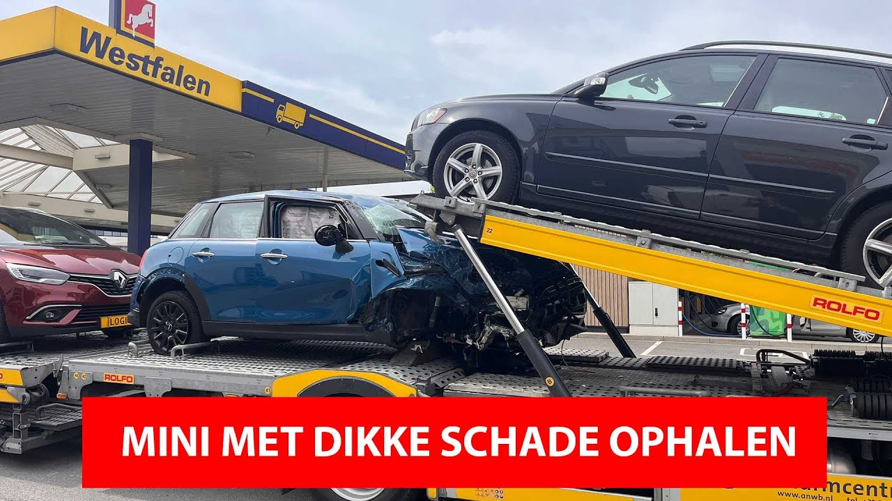 Dikke schade MINI ophalen in Duitsland - Vlog 106