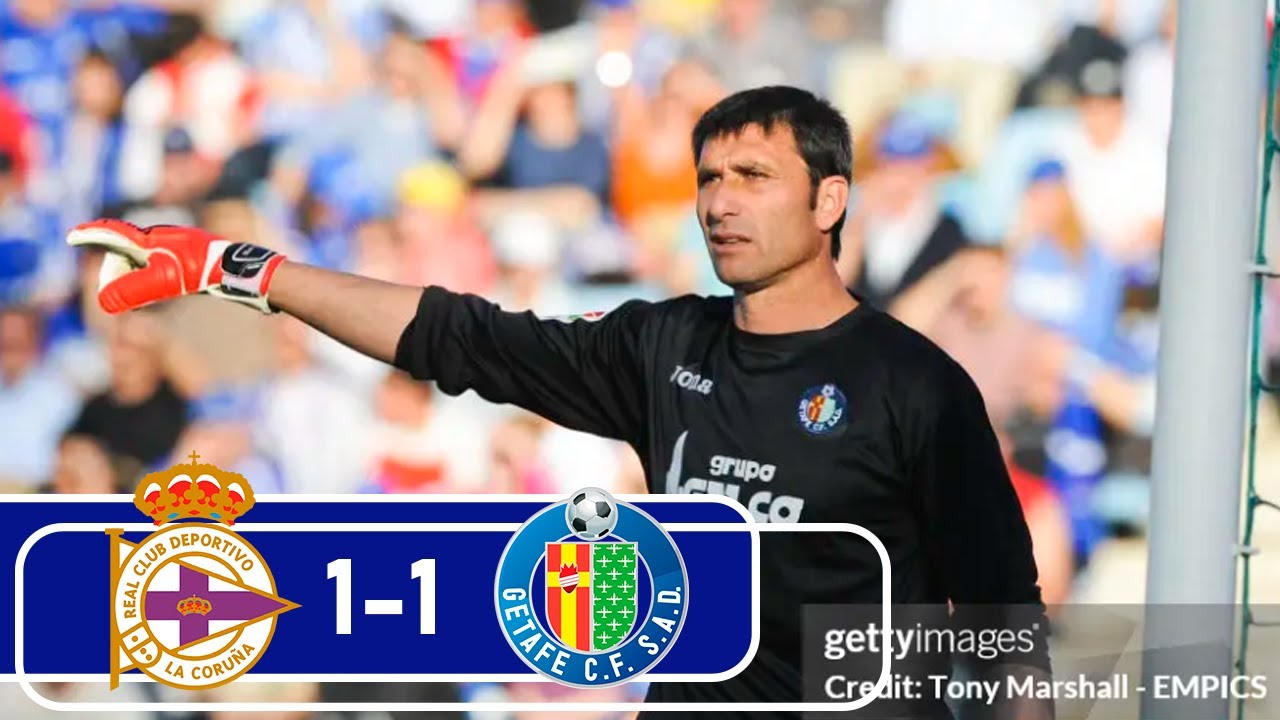 Resumen R.C. Deportivo 1-1 Getafe LaLiga2007/08