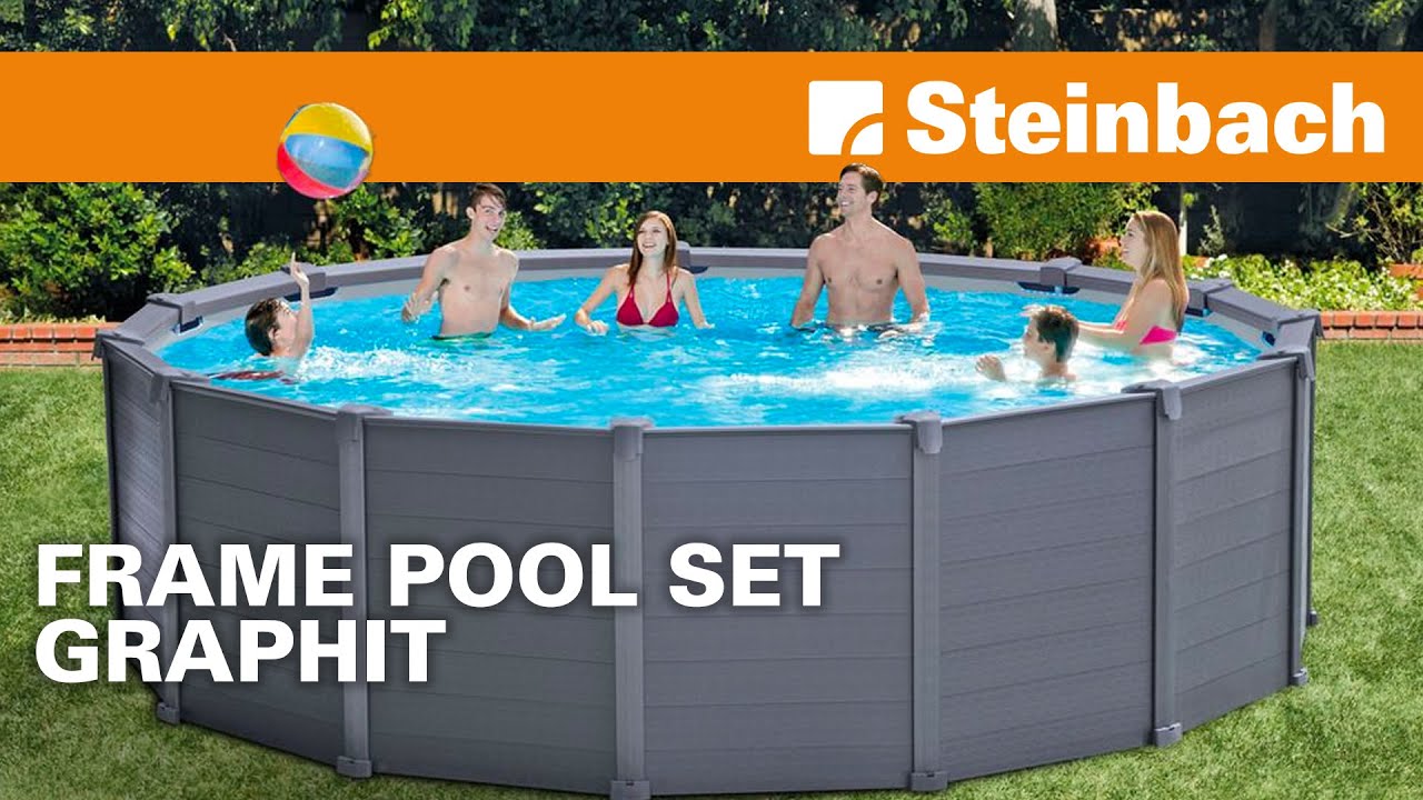 Frame Pool Set Graphit | Montageanleitung