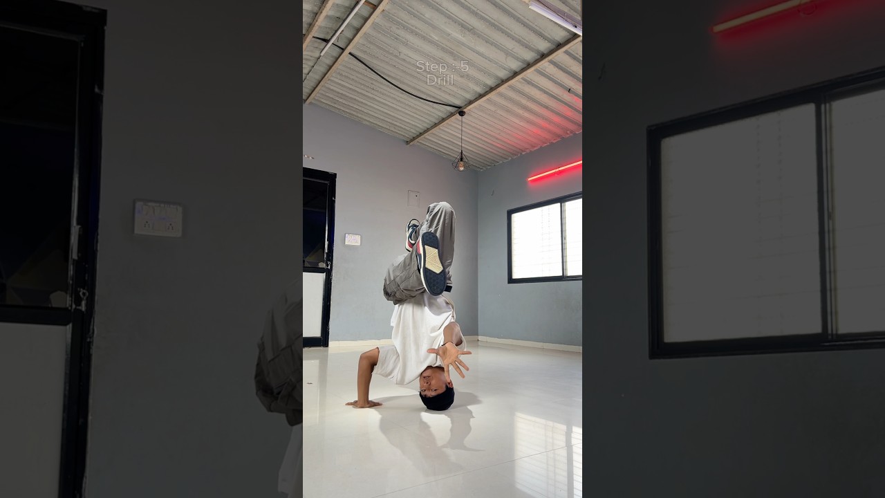 Footwork to freeze to Powermoves combo by Bimal Rana
