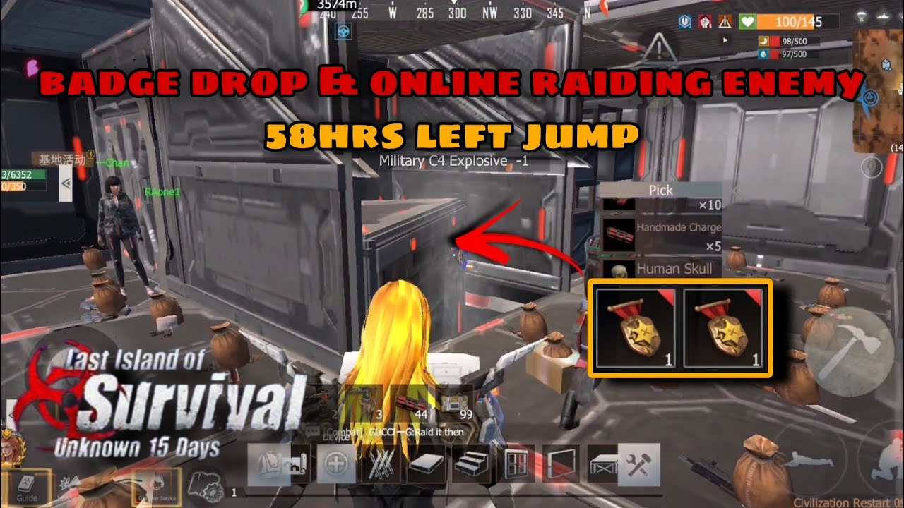 Jumped Bloody Part 2 | Online Raid | Last Island Of Survival