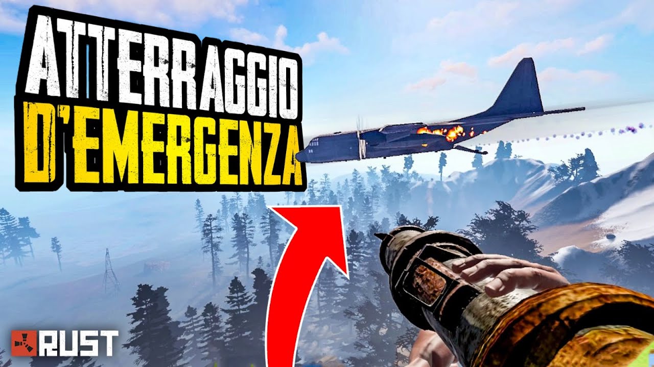 ATTERRAGGIO D'EMERGENZA! | RUST #28