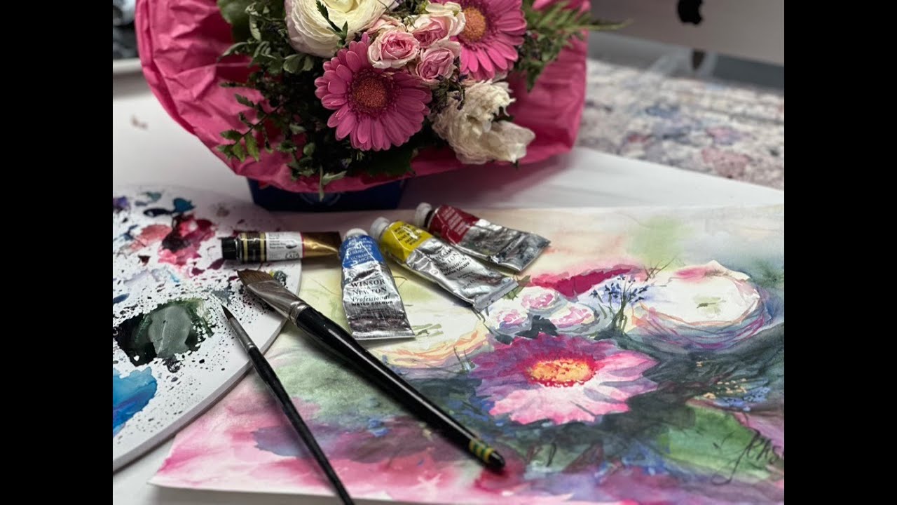 Blumen  Aquarell 2023