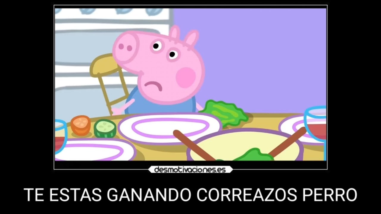 GEORGE VEGETARIANO 🥒🍅🥬 || MOMENTOS XD PEPPA