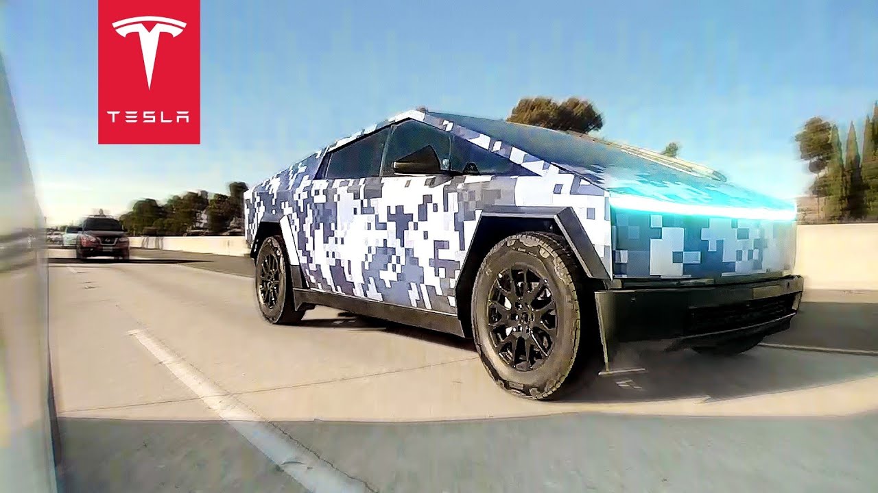 Tesla Cybertruck в дикой природе