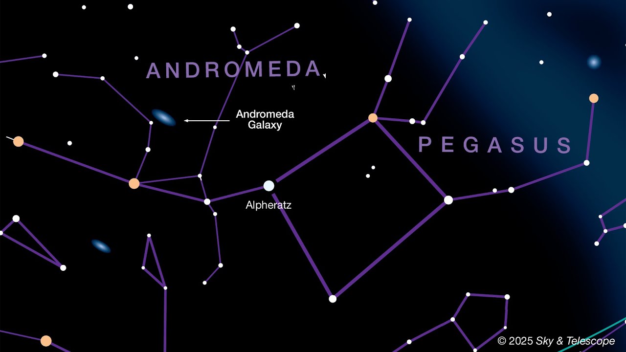 Подкаст Sky Tour от Sky & Telescope — октябрь 2025 г.