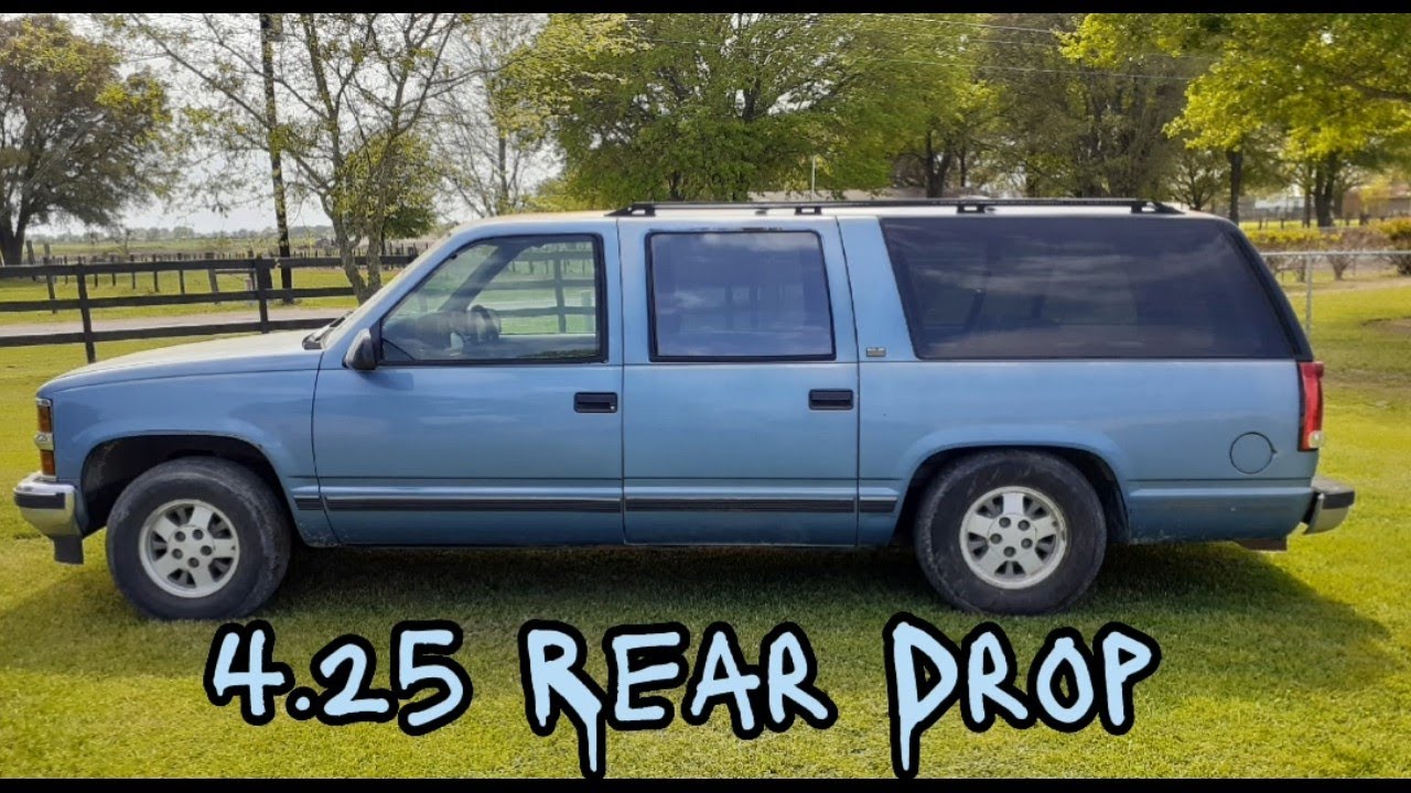 94 Suburban Gets A 4.25 Rear Drop
