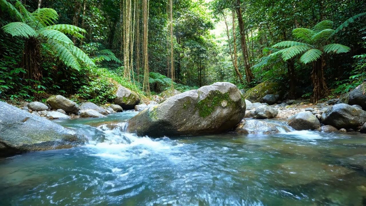 Tranquil Escape – Beautiful Enchanted Water River Sound in Green River – Calm Spirit