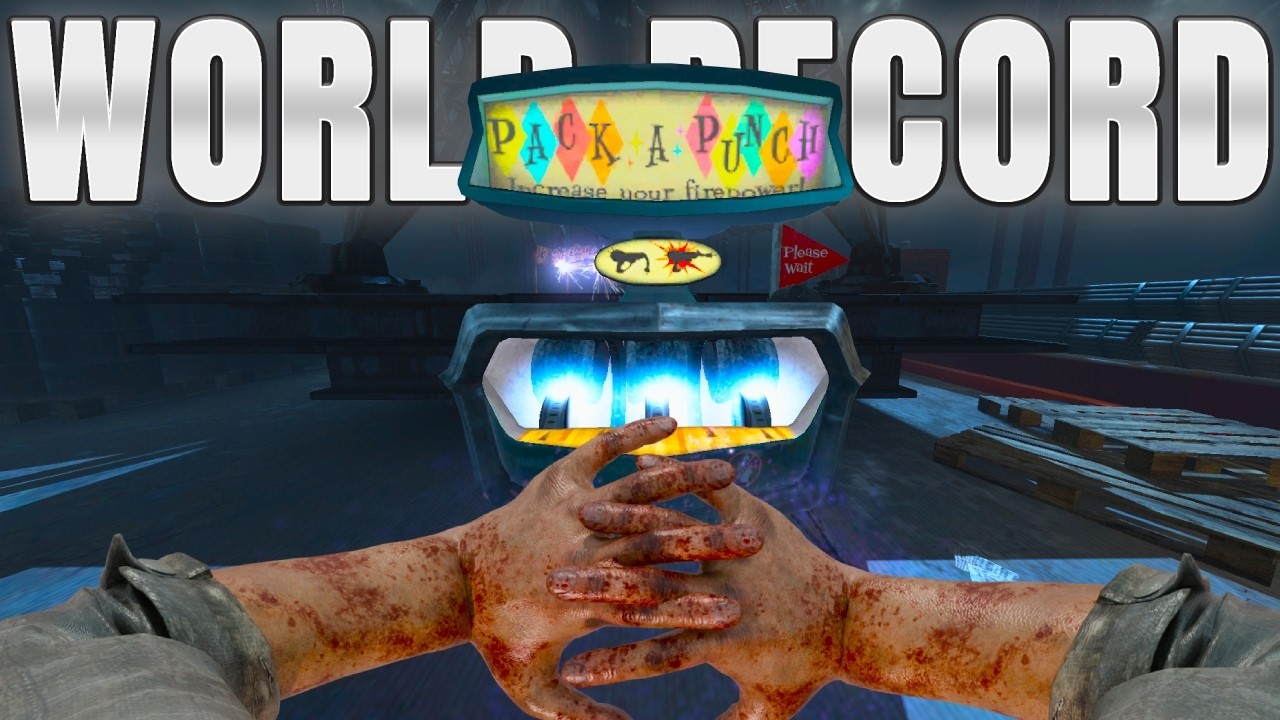 Мировой рекорд &mdash; Mob of the Dead, Pack-A-Punch за 5:49 (ПЕРВЫЙ РЕЗУЛЬТАТ МЕНЕЕ 6 МИНУТ)