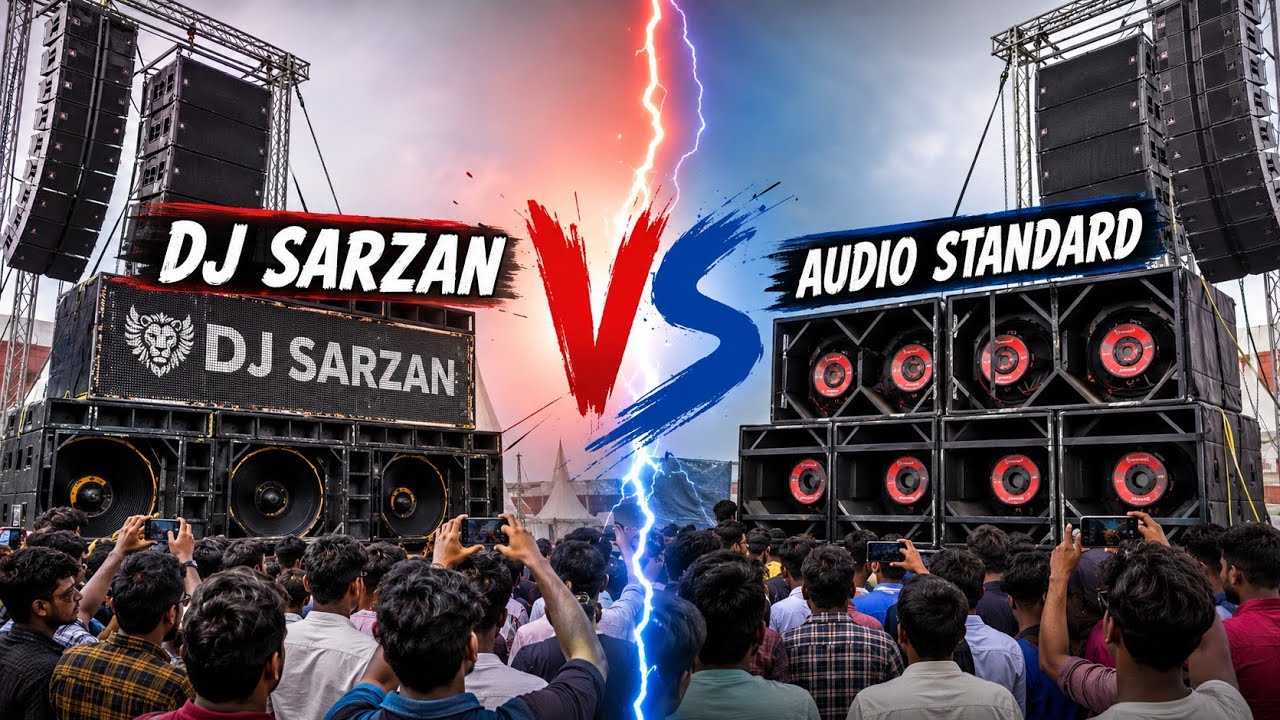 Dj Sarzan vs Audio standard full competition Indian Dj Expo Delhi 2026 DJ #DjTechBihar