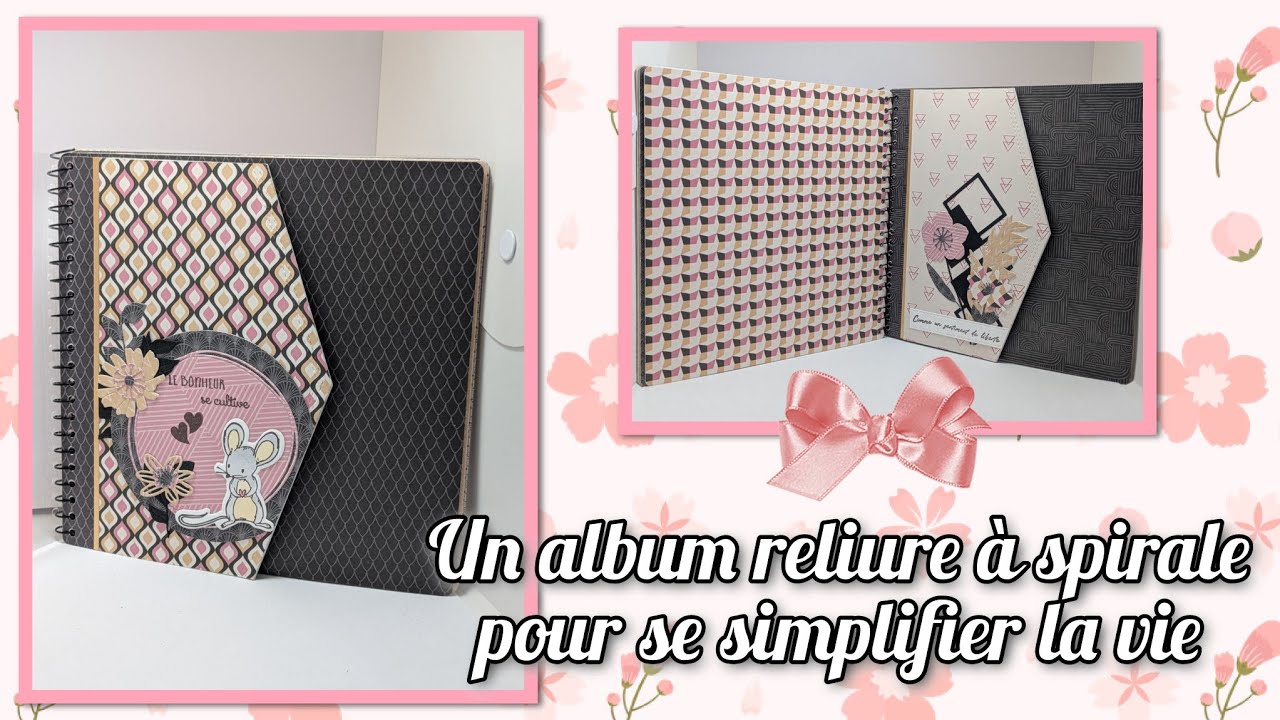 Tuto - Un album à spirale - Multi-Cinch - Facile - #action