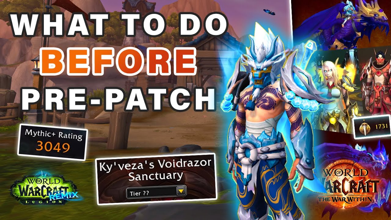 WoW Midnight Pre-Patch: Wszystko, co musisz zrobić przed 20 stycznia ► World of Warcraft