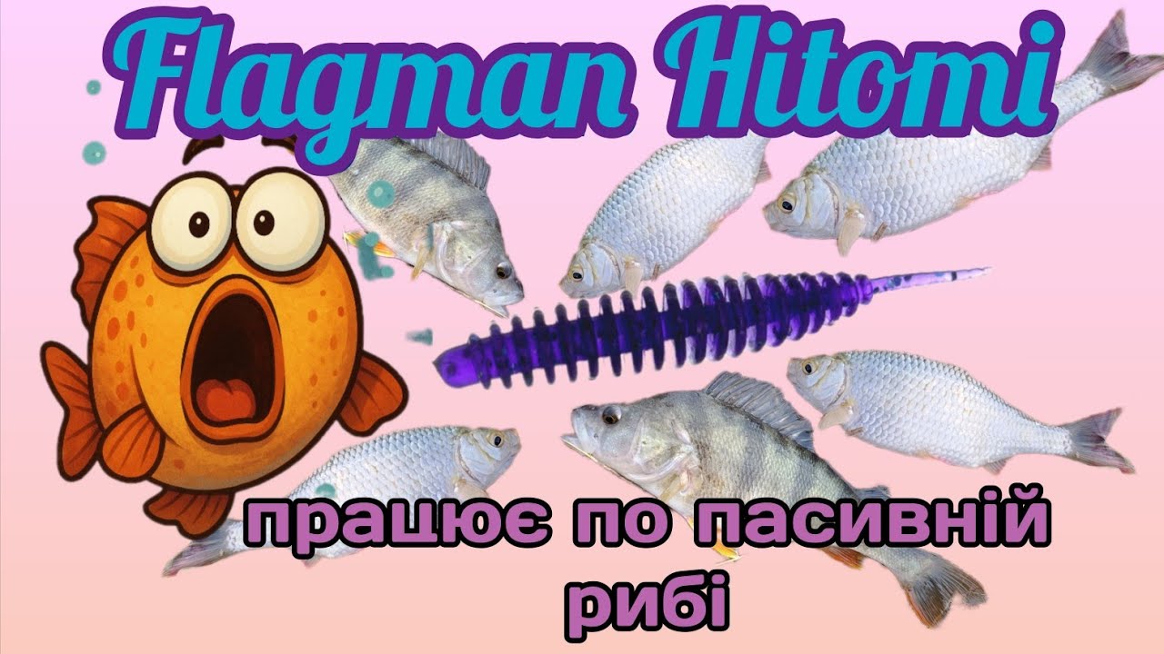 Flagman Hitomi-уловиста приманка для пасивної риби