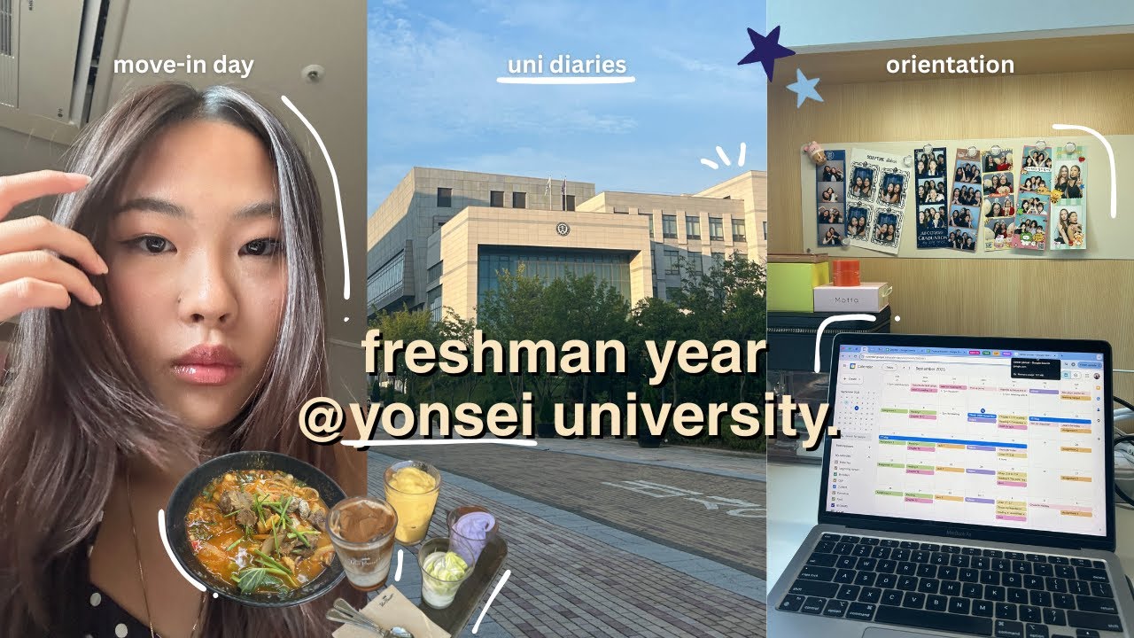 Freshman Year @yonsei University: Move-in & First Days of Classes | uni diaries ep.2