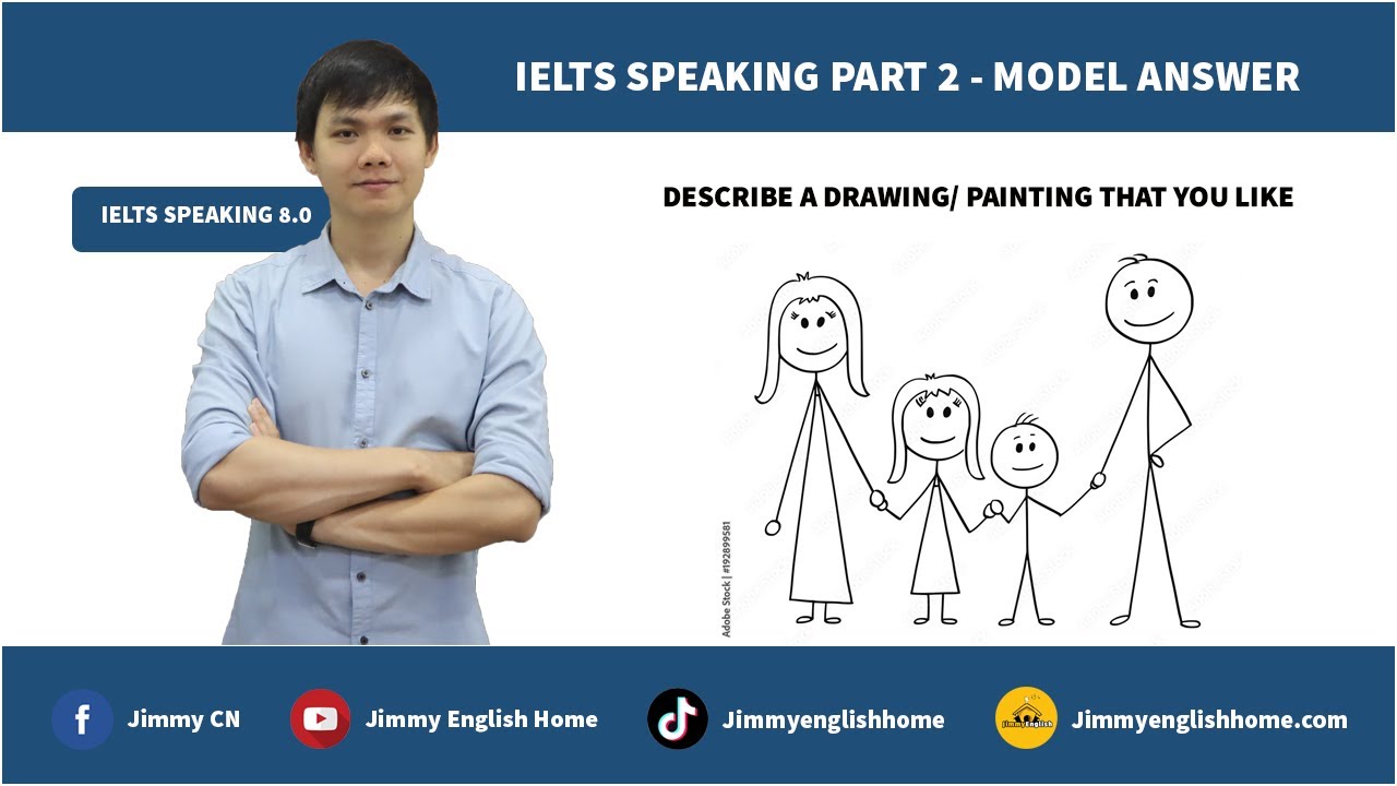 IELTS SPEAKING PART 2 SAMPLE Describe a drawing/painting that you like