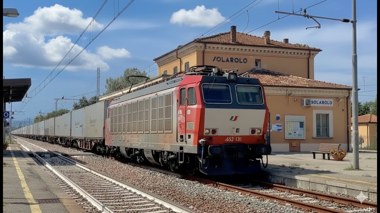 TRENI E STAZIONI DELLA ROMAGNA: PASSEGGERI E MERCI IN TRANSITO TRA SOLAROLO, CLASSE E CESENATICO!