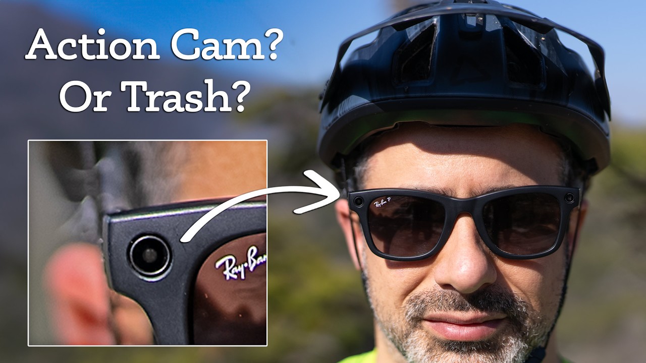Могут ли солнцезащитные очки заменить GoPro? Горный байкер тестирует умные очки Ray-Ban Meta.