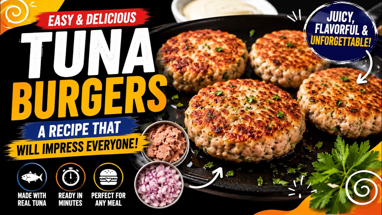 Impress Everyone With This Tasty Tuna Burger Recipe | #tuna #recipe
