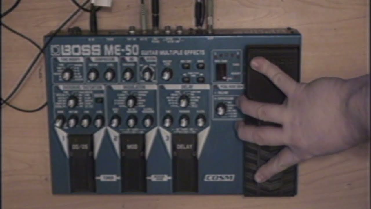 Video through Guitar Pedals?