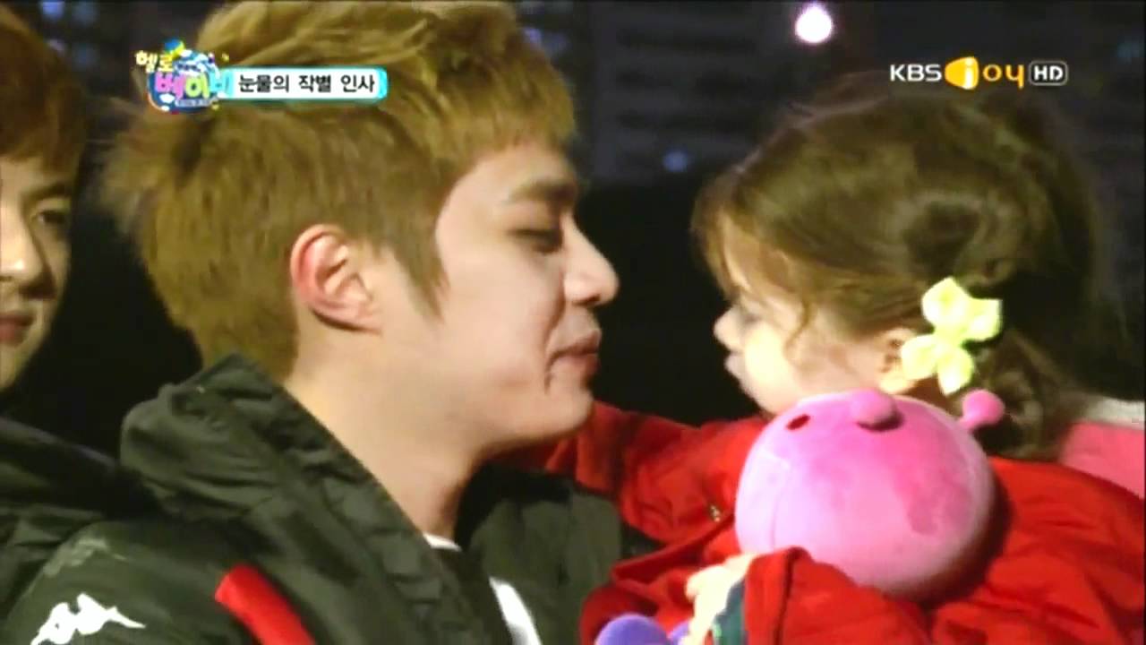 [MBLAQ][ENG SUB] Seungho & Lauren - Farewell Kiss @ Hello Baby Ep.12