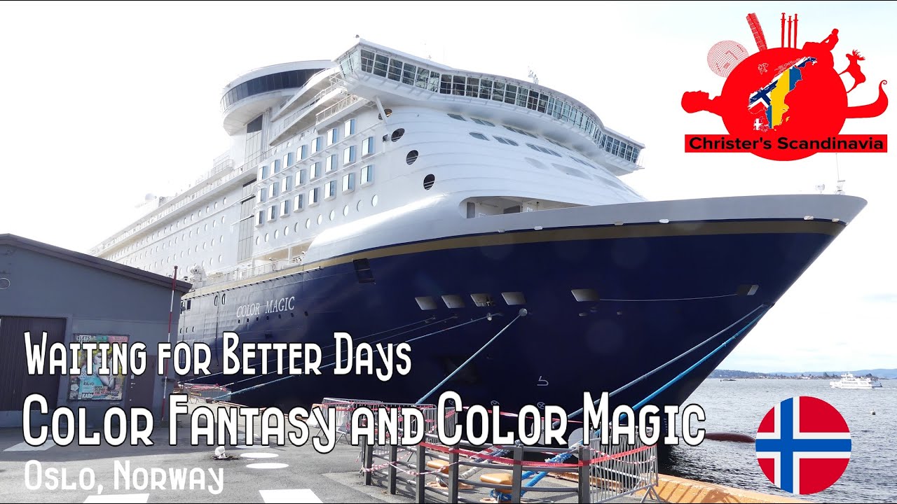 WORLD'S LARGEST CRUISEFERRIES WAITING FOR A PANDEMIC TO END. Oslo - Norway