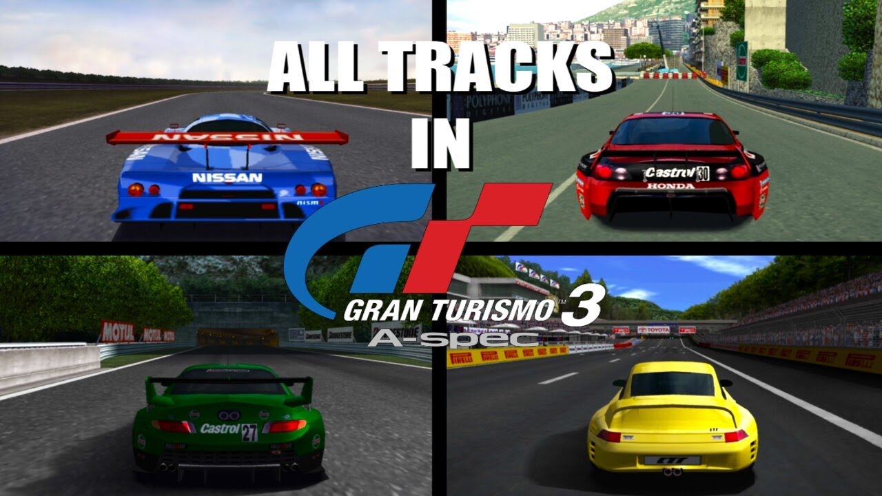 Gran Turismo 3 - All Tracks in Gran Turismo 3