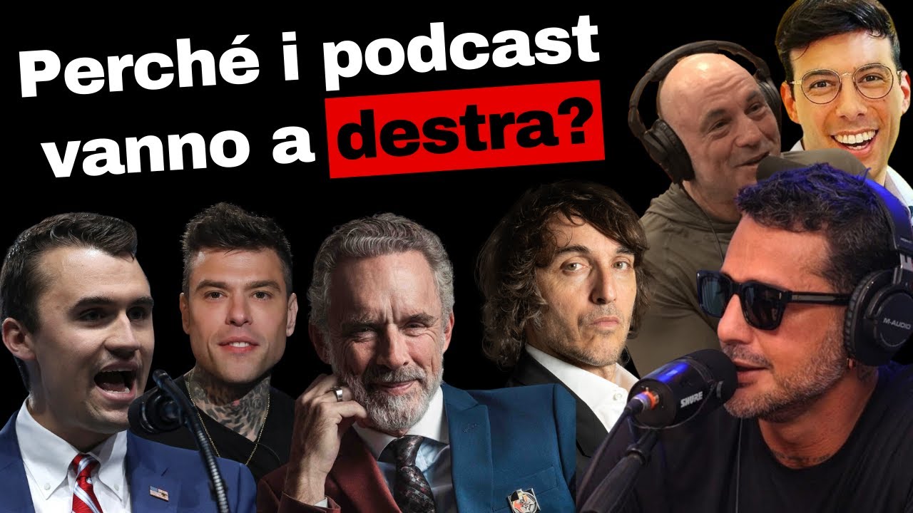 I podcast di DESTRA hanno più successo. Come si spiega?